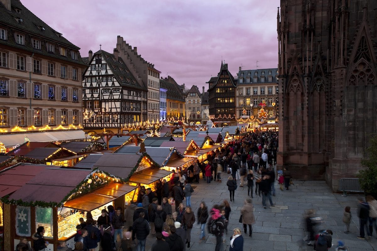Marché de Noel de Strasbourg Cathédrale