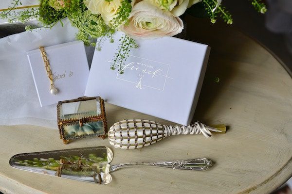 my stylish french box heirloom wedding box products