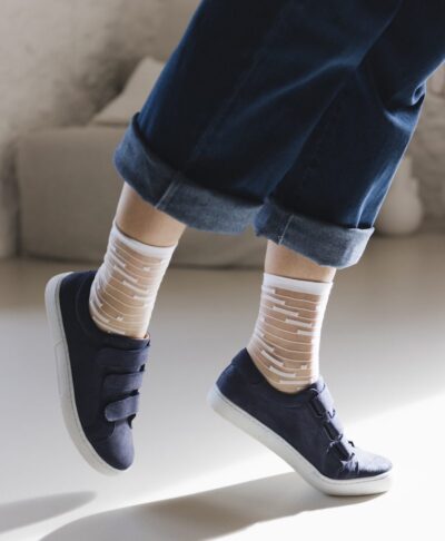 Atelier St Eustache Socks Shinjuku White