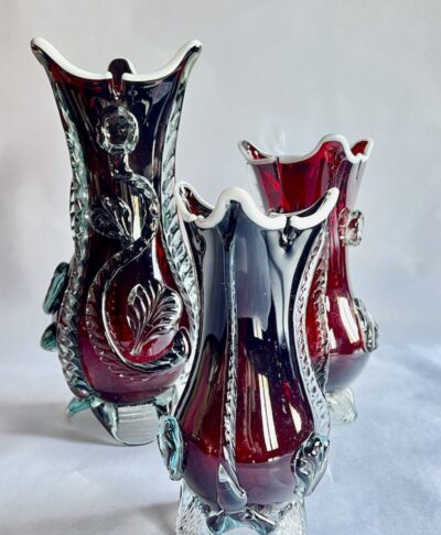 Antique Red Vases