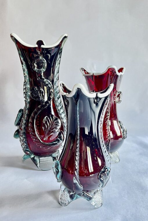 Antique Red Vases