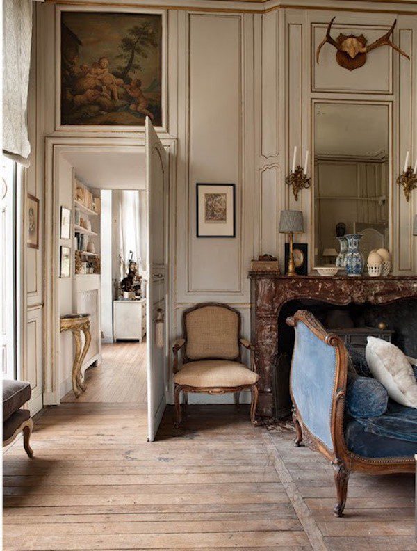 infusing french flair into your home with vintage finds