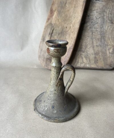 pottery candle holder