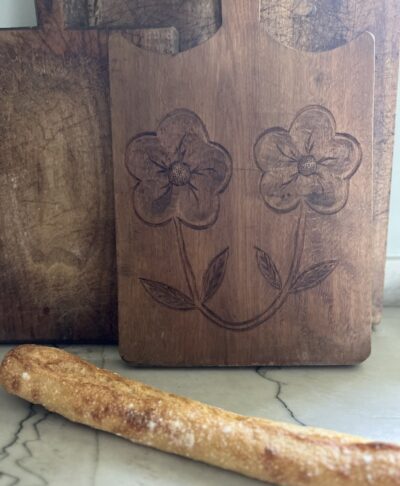 Antique Floral Serving/Cutting Board