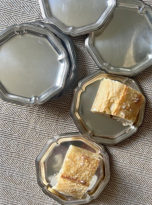 Antique Silver Plate Bread Trays