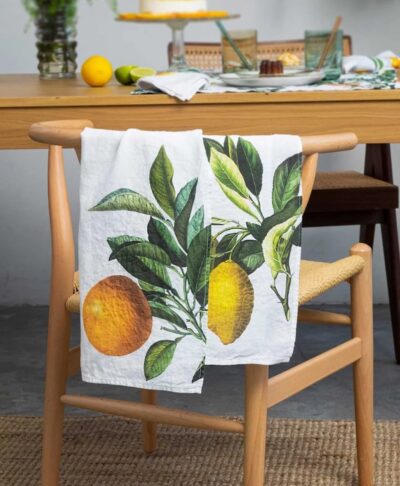Orange & Lemon Kitchen Towels