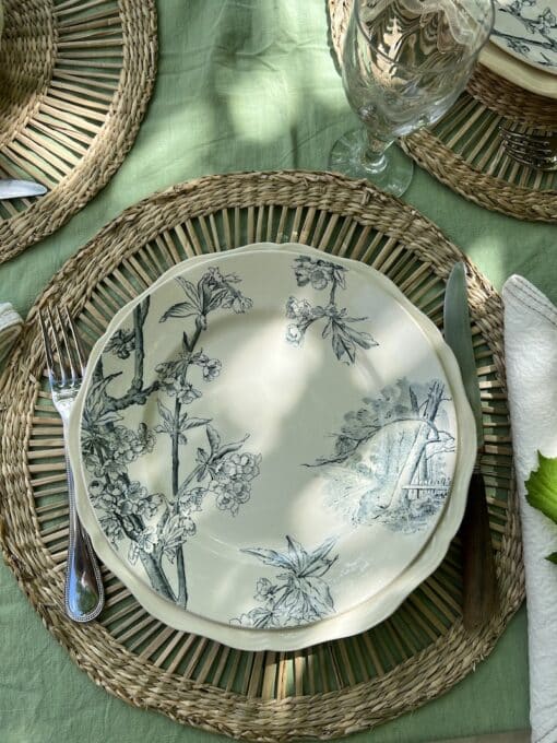 Antique Plates by Creil & Montereau